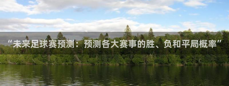  www.星空体育：“未来足球赛预测：预测各大赛事的胜、负和平