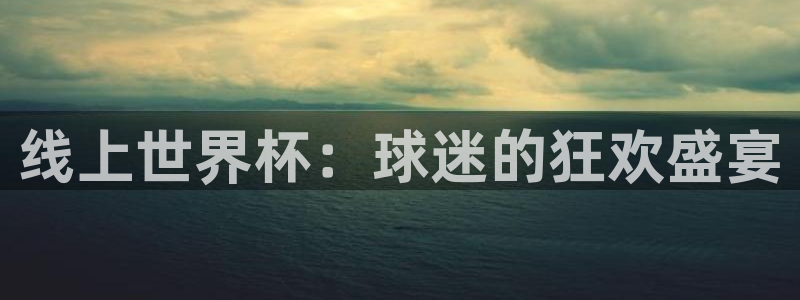 星球体育馆：线上世界杯：球迷的狂欢盛宴